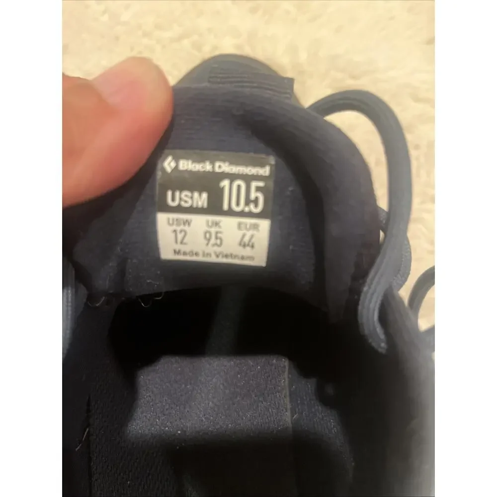 Black Diamond Men's Circuit Approach Shoes Size US 10.5 Men’s/ EUR 44